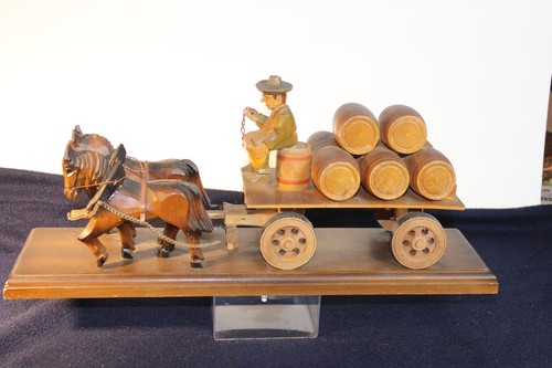 Hand carved german - carved, wooden