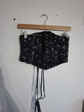 Vintage Black and Nude Lace