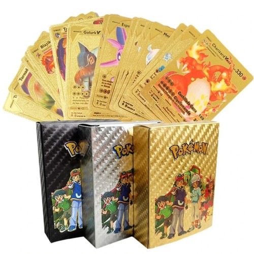 55pcs pokemon card - pokemon, foil