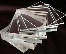 Clear Perspex Sheet Acrylic Plastic Sheet   Cut To Size ..  FREE POLISHED EDGES