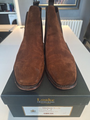 Loake mitchum men suede - loake, men's