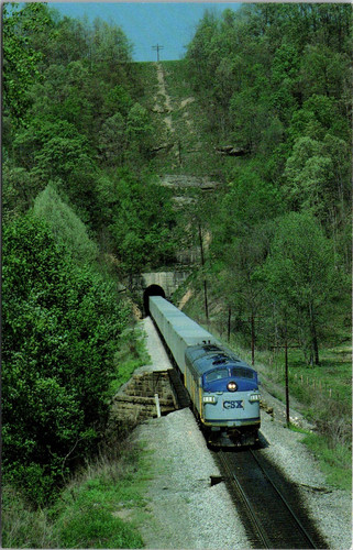 Csx roadrailer railroad train - roadrailer,