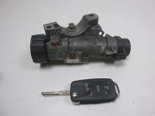 2011 VOLKSWAGEN POLO IGNITION SWITCH BARREL AND KEY 6R0905851B
