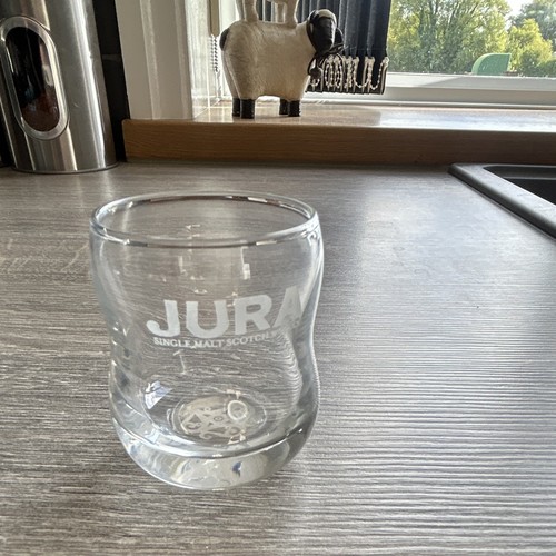 Jura whiskey shot - jura, glass