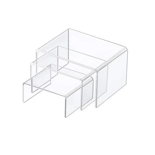 Piece set clear acrylic - piece,