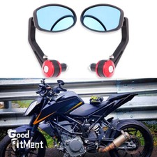 7/8" Motorcycle Red Bar End