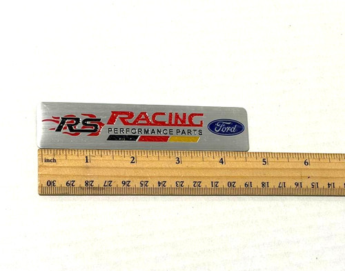 Decorative aluminum emblem - 3d,