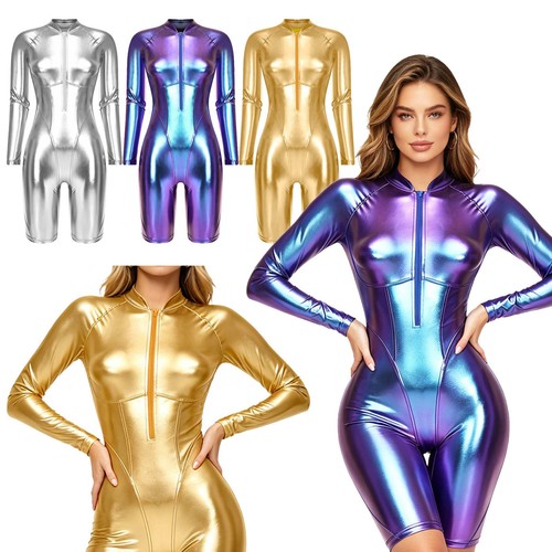 Womens shiny metallic - uk,
