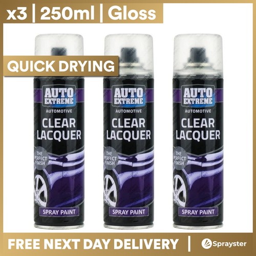 Clear lacquer spray paint - lacquer,