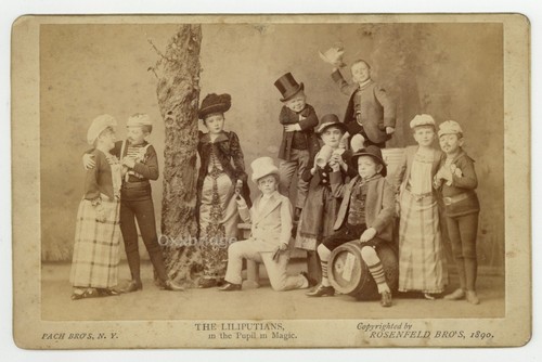 Liliputians 1890 circus - liliputians,