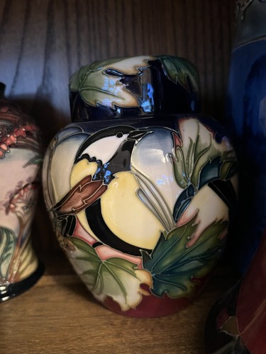 Moorcroft ginger jar garden - moorcroft,