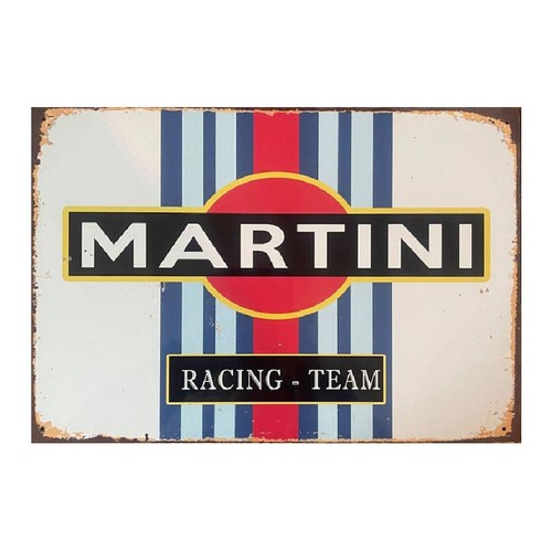 Martini racing team metal - martini,