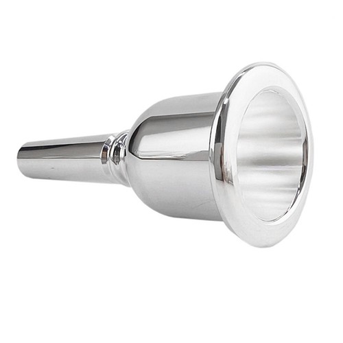 Tuba mouthpiece silver plate - mouthpiece,