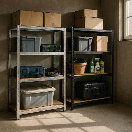 2pc garage shelving units set - 2pc,