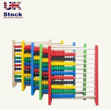 Red Blue Wooden Abacus