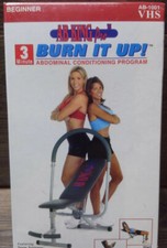 AB KING Pro BURN IT UP! 3 Minute Abdominal Conditioning Program VHS NEW & SEALED