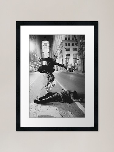 Joker kickflip framed - joker,