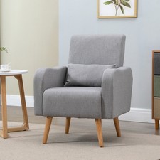 Nordic Armchair Linen-Touch
