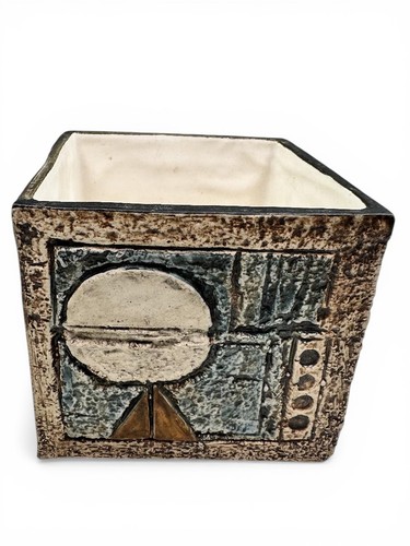 Troika small cube vase height - small, vase,