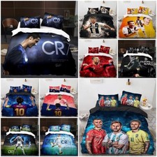 Kids Football Star 3D Duvet