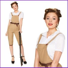 Ladies 1940's Land Girl Costume