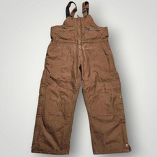 Key duck cotton dungarees