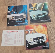 PEUGEOT 104 304 504 Sales