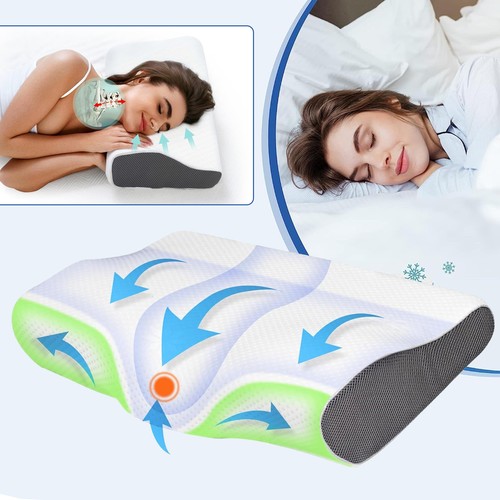 Memory foam pillow orthopedic - foam,