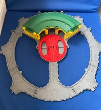 Thomas & Friends Take-n-Play Track -Tidmouth Sheds Fold Out With Turntable