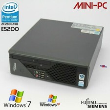 PC Ordinateur Fujitsu Esprimo C5730 E STAR4 D2804 160G Dual E5200 RS-232 Windows