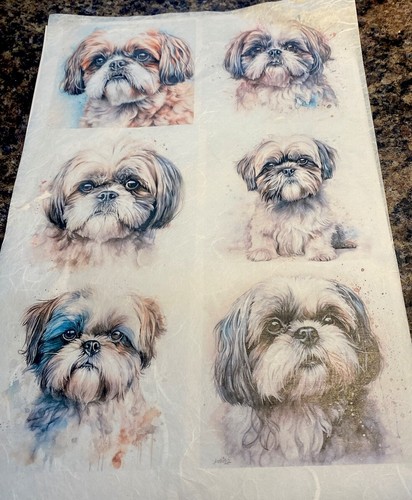 Rice paper for decoupage - rice,