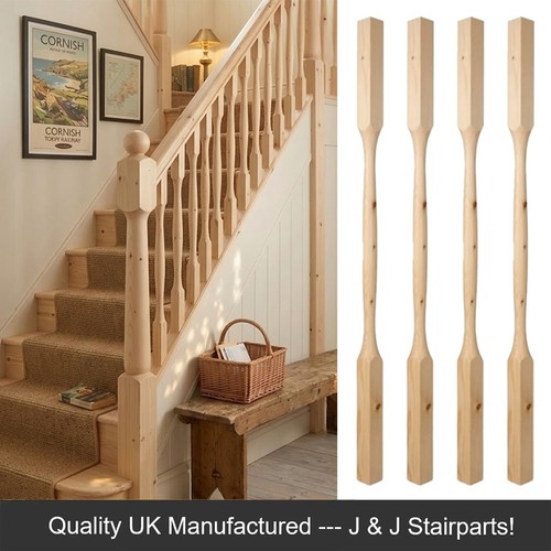 Pine nexus stair - spindles, 41mm