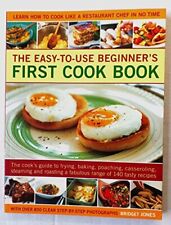THE EASY TO USE BEGINNER'S FIRST COOK BOOK Book The Cheap Fast Free Post