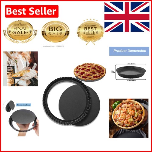Durable 22cm flan tin - 22cm,