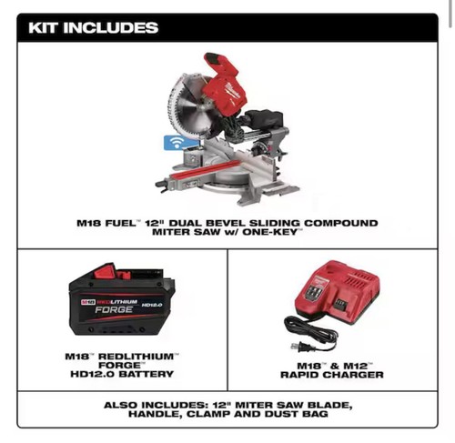 Milwaukee dual bevel sliding - milwaukee,