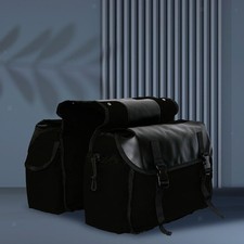 Canvas Bike Double Pannier