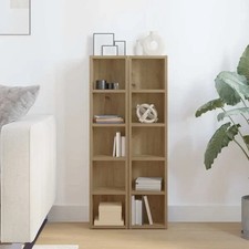 2PC Wooden Media Storage