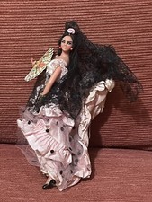 Vintage Spanish Flamenco Dancer Doll 