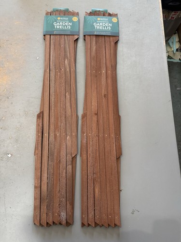 Dark brown 6ft 2ft wooden - 2,