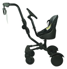 Roma Uptown Rider Toddler Seat Child Ride On Buggy Board with Seat