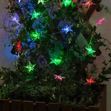 Ikea Strala 24 outdoor led colour changing star lights Mains Powered 604.599.72