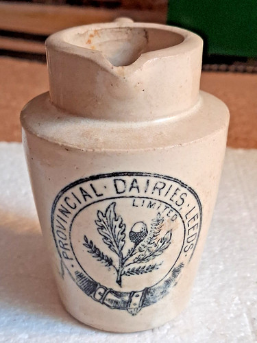 Antique jug type cream pot - jug,