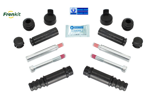 Front brake caliper guide - front,