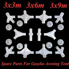 Spare Parts For Gazebo Awning Tent Feet Corner Center Connector 25/19mm（3x3/6/9）