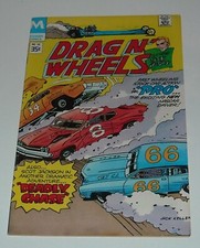 DRAG N' WHEELS # 58 MODERN COMICS reprints CHARLTON 1972 JACK KELLER ART