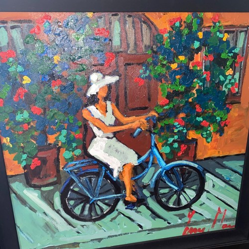 Large framed woman - large,