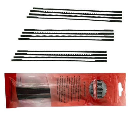 12pcs carbon steel - scroll, saw