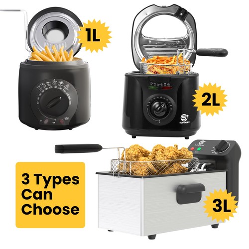 Superlex deep fat fryer 3l - fryer, 1/2/3l