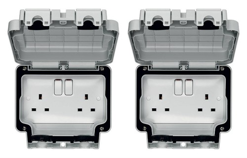 Hager wxpss82 weatherproof - x,