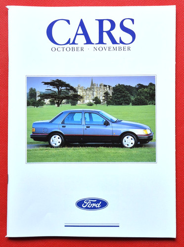 1988 ford cars brochure fiesta - ford,